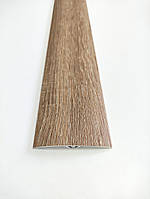 Ламинированный декоративный порожек для пола скрытого монтажа 30мм ЛП 30 0,9м, Сафари