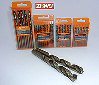 Сверло по металлу кобальт ZhiWei 1 мм (1 уп. 10 штук)