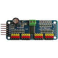 16-канальний 12-bit PWM/Servo модуль з інтерфейсом I2C на PCA9685