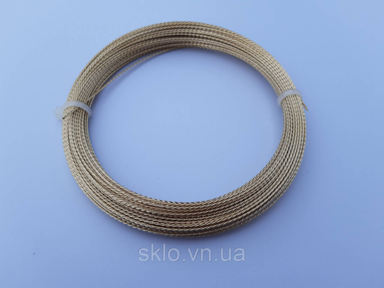 Струна кручена позолочена для зрізання автоскла, фото 1