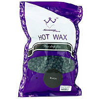 Горячий воск в гранулах для депиляции Konsung Hot Wax Черный 300g