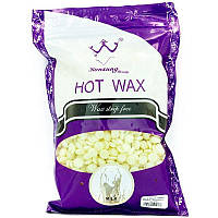 Горячий воск в гранулах для депиляции Konsung Hot Wax Молоко 300g