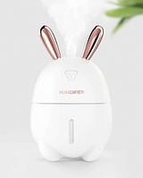 Паровий зволожувач для повітря та нічник Humidifiers Rabbit USB (Зайчик). Очисник повітря, дифузер Заєць