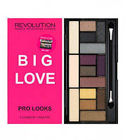 Палетка теней Makeup Revolution Pro Looks Palette BIG LOVE