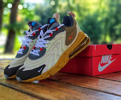 Travis Scott × Nike Air Max 270 PS 22cm ᐈNike Air Max 270 React ENG Travis Scott Cactus Trails