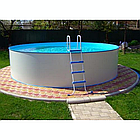 Збірний каркасний басейн Hobby Pool Milano (300 х 120 см), товщина плівки 0.8 мм, фото 7