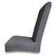 Чохол на стілець. KARE PREMIUM. Сірий (290 гр/м².Універсальні чохли на стільці, будь-якої форми. XXL, Туреччина), фото 3