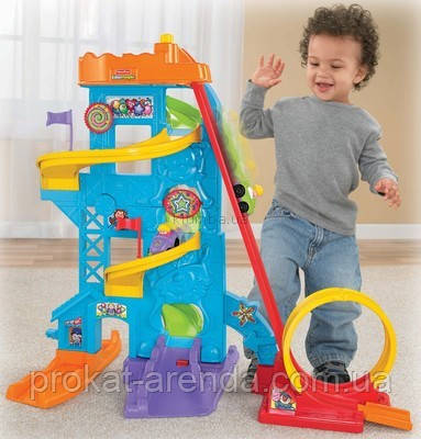 Розвивальна іграшка Fisher Price трек з машинками