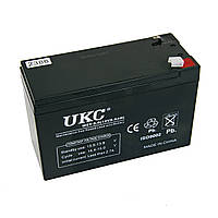 Акумулятор кислотний для УПС AGM Battery UKC WST-9 2.7A 12V 9Ah акб для мотоцикла, скутера