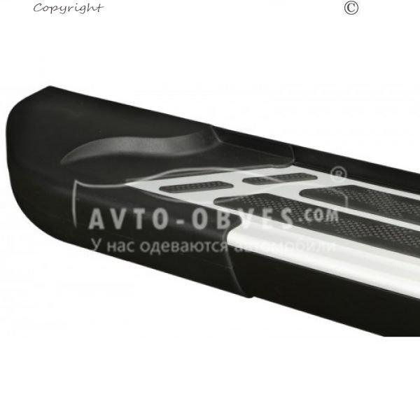 Боковые подножки Citroen Jumper 2006-2014, - style: Audi, L1/L2/L3 база: короткая - фото 3 - id-p69658897