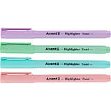 Маркер Highlighter Pastel 2533-A, 2-4 мм кл, набір із 4 кв, фото 4