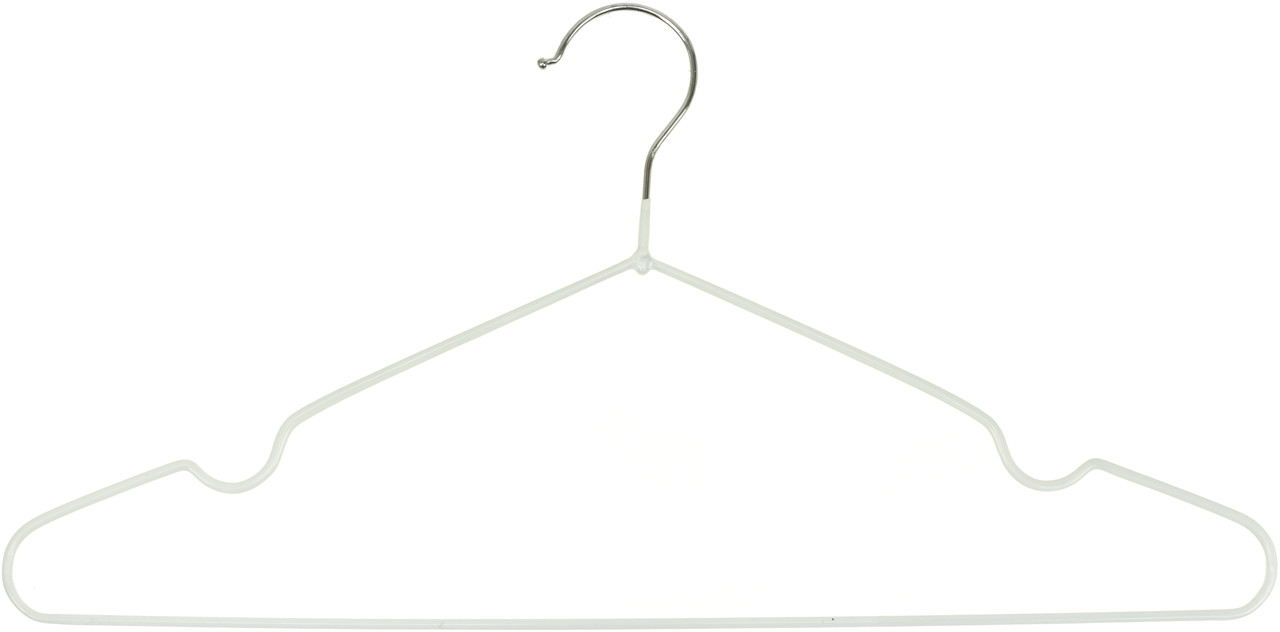 Вішалка метал. "Idea home" 40,5х21см в силіконі біла №6722133(8)