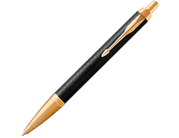 Ручка кульк. "Parker IM Premium Black" №24032 позол.
