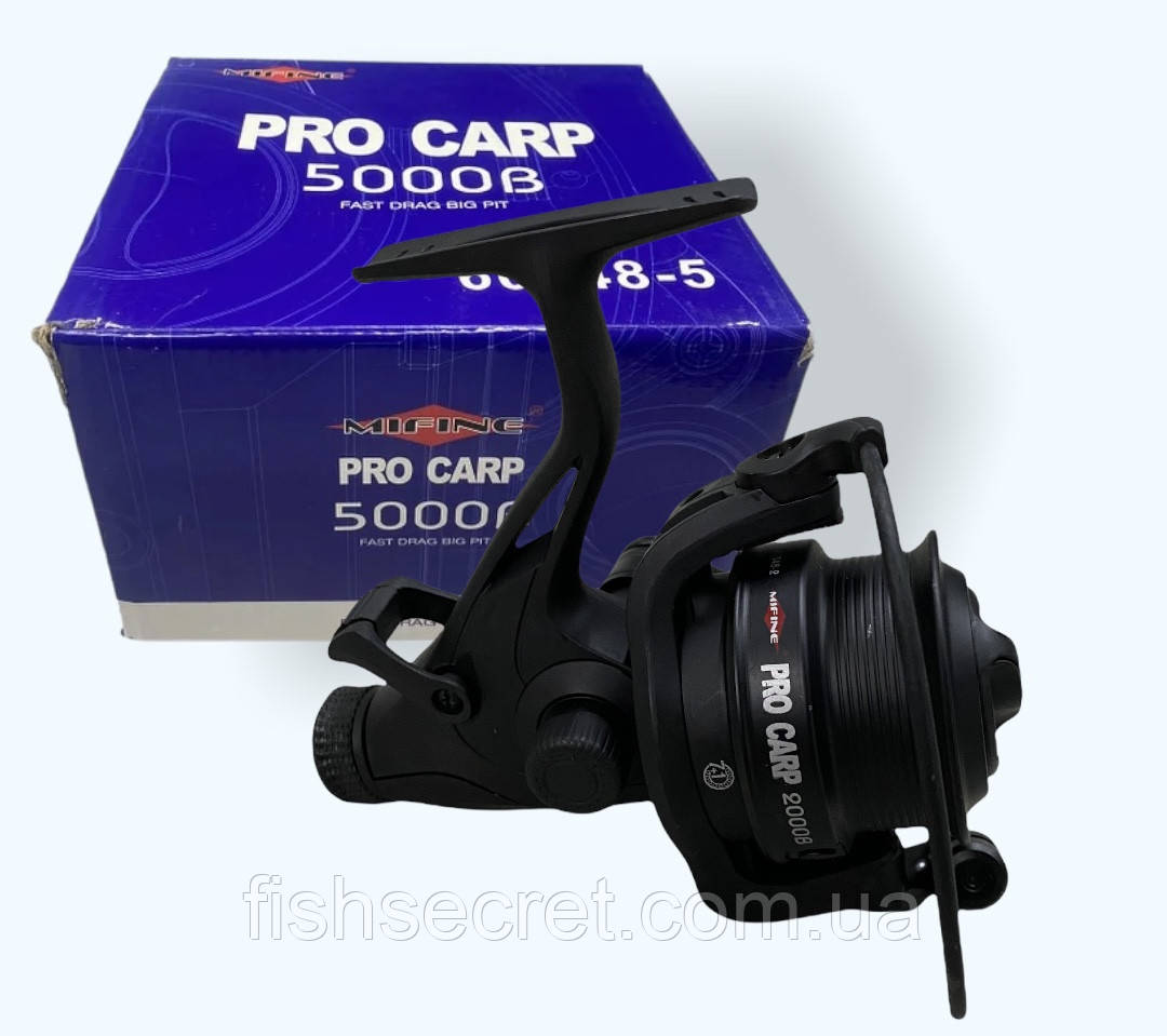 Фідерна котушка з бейтранером Mifine Pro Carp