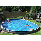 Зібраний каркасний басейн Hоbby Pool Toscana (525 х 320 150 см), товщина плівки 0,6 мм, фото 11