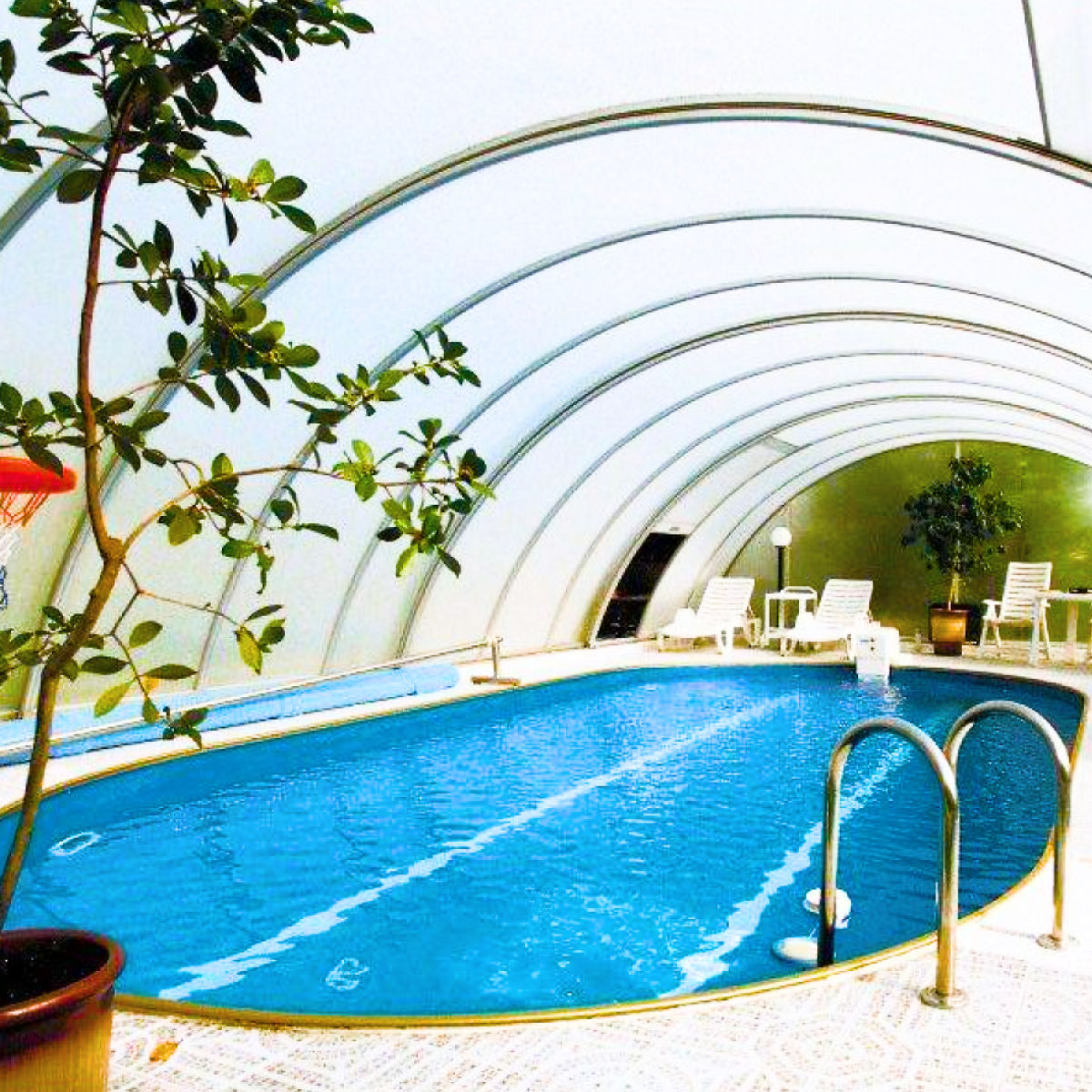 Збірний каркасний басейн Hobby Pool Toscana (1000 х 416 х 150 см), товщина плівки 0,6 мм