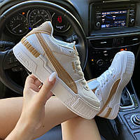 Женские кроссовки Puma Select Cali Sport Mix Beige, женские кроссовки пума селект кали спорт микс