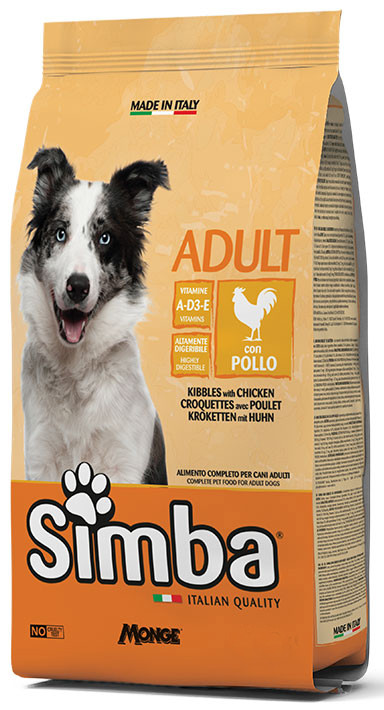 Сухий корм для собак всіх порід 10 кг SIMBA DOG курка
