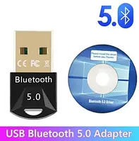 Дворежимний Bluetooth 5.0 Адаптер USB на чипі Realtek RTL8761