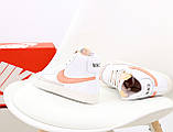 Жіночі кросівки Nike Blazer Mid '77, білі шкіряні кросівки найк блейзер мід, фото 7