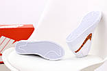 Жіночі кросівки Nike Blazer Mid '77, білі шкіряні кросівки найк блейзер мід, фото 9