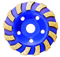 Круг алмазный (фреза торцевая) для зачистки и шлифовки бетона турбо 13 Т 125*22.2*20 мм