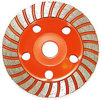 Круг алмазный (фреза торцевая) для зачистки и шлифовки бетона ZhiWei турбо 125*22.2*20 мм
