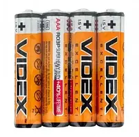 Батарейка Videx LR03 ААА 1,5V (міні пальчикові)