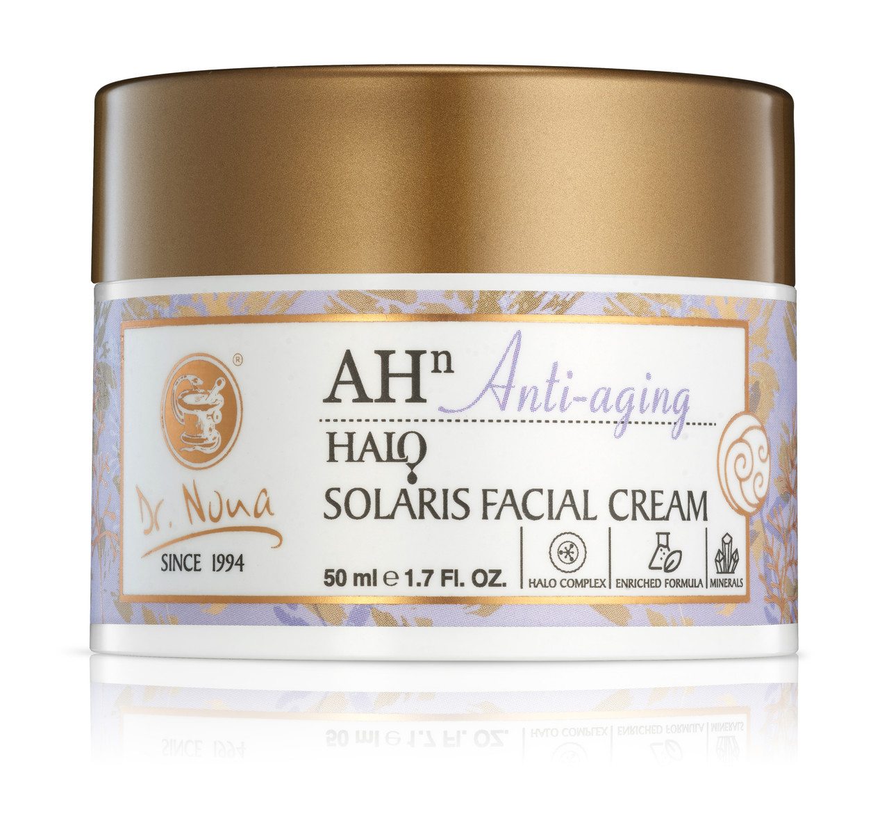 Відновлювальний крем для обличчя "Солярис" Доктор Нона (Halo Solaris Facial Cream Dr. Nona)