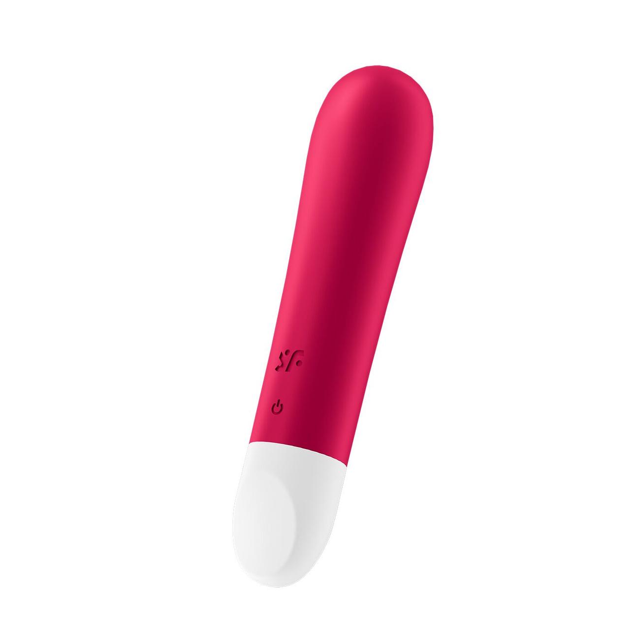Вібропуля перезарядна Satisfyer Ultra Power Bullet 1 Red, 10,5х2,4 см., фото 1