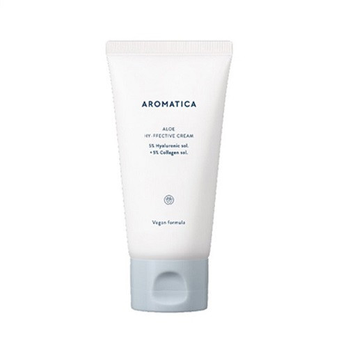 Aromatica Aloe Hy-ffective Cream 5% Hyaluronic sol. + 5% Collagen sol Зволожуючий крем, 85 мл