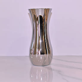 Ваза фігурна Pasabahcen Flora 26 см 43966 хром