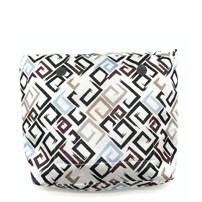 Джинсова підкладка для сумки mini, Спіралі, фото 1