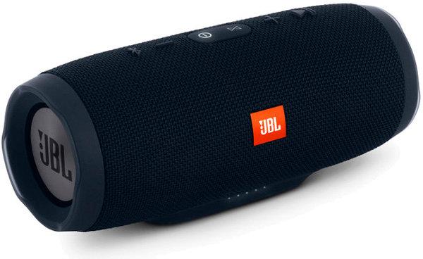 Портативная колонка JBL Charge 3+ с AUX, USB, SD, FM и Bluetooth, колонка с 2-мя динамиками 21,3*8.9см Черная - фото 2 - id-p1549445919