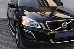 Бокові пороги Fullmond (2 шт., алюміній) для Volvo XC60 2009-2017 рр
