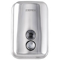 Дозатор (диспенсер) для рідкого мила ZERIX D-500-SUS настінний (ZX3245)