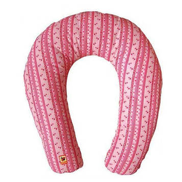 Подушка для годування МС 110612-03 рожева - MiniLavka