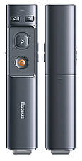Лазерна указка-презентер Baseus Orange Dot Wireless Сірий (ACFYB-0G), фото 3