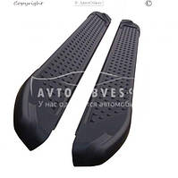 Бокові підніжки Ssangyong Actyon - style: BMW колір: чорний
