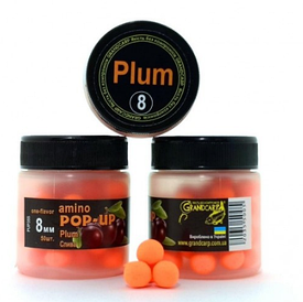 Бойли плаваючі Grandcarp POP-UP 8 мм Слива арт PUP355