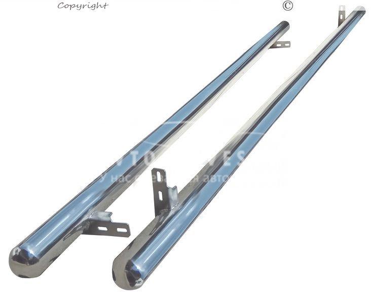 Труби бокові Renault Kangoo 2008-..., L1/L2 база: коротка Ø:42мм є 51, 60 и 70 мм, фото 1