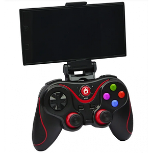 Бездротової Bluetooth-джойстик Gen Game V8 Чорний з червоним