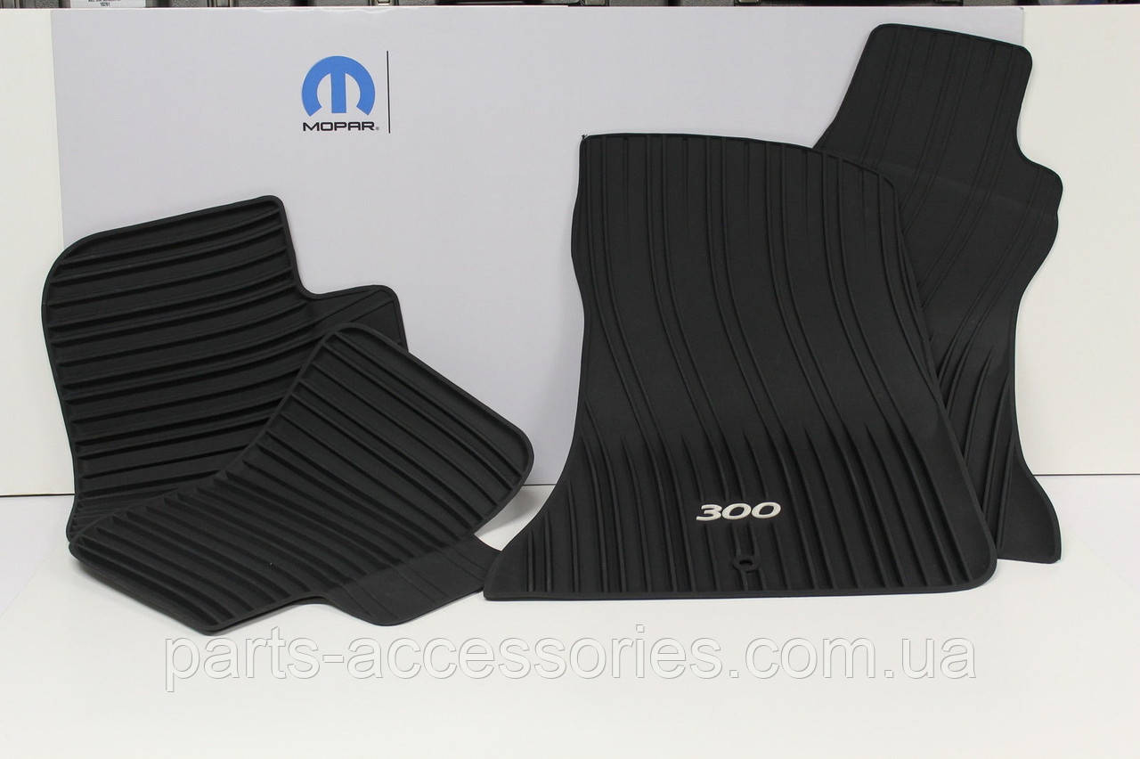 Chrysler 300 2011-2021 Килимки гумові передні задні задні привод Коври Нові Оригінал