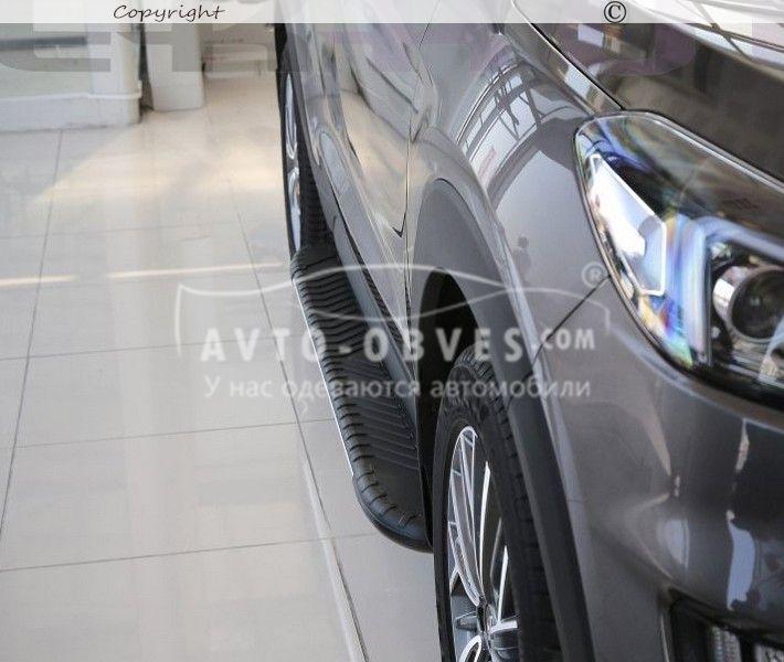 Профильные подножки Audi Q7 - тип: ПК Bosphorus - фото 4 - id-p718691760