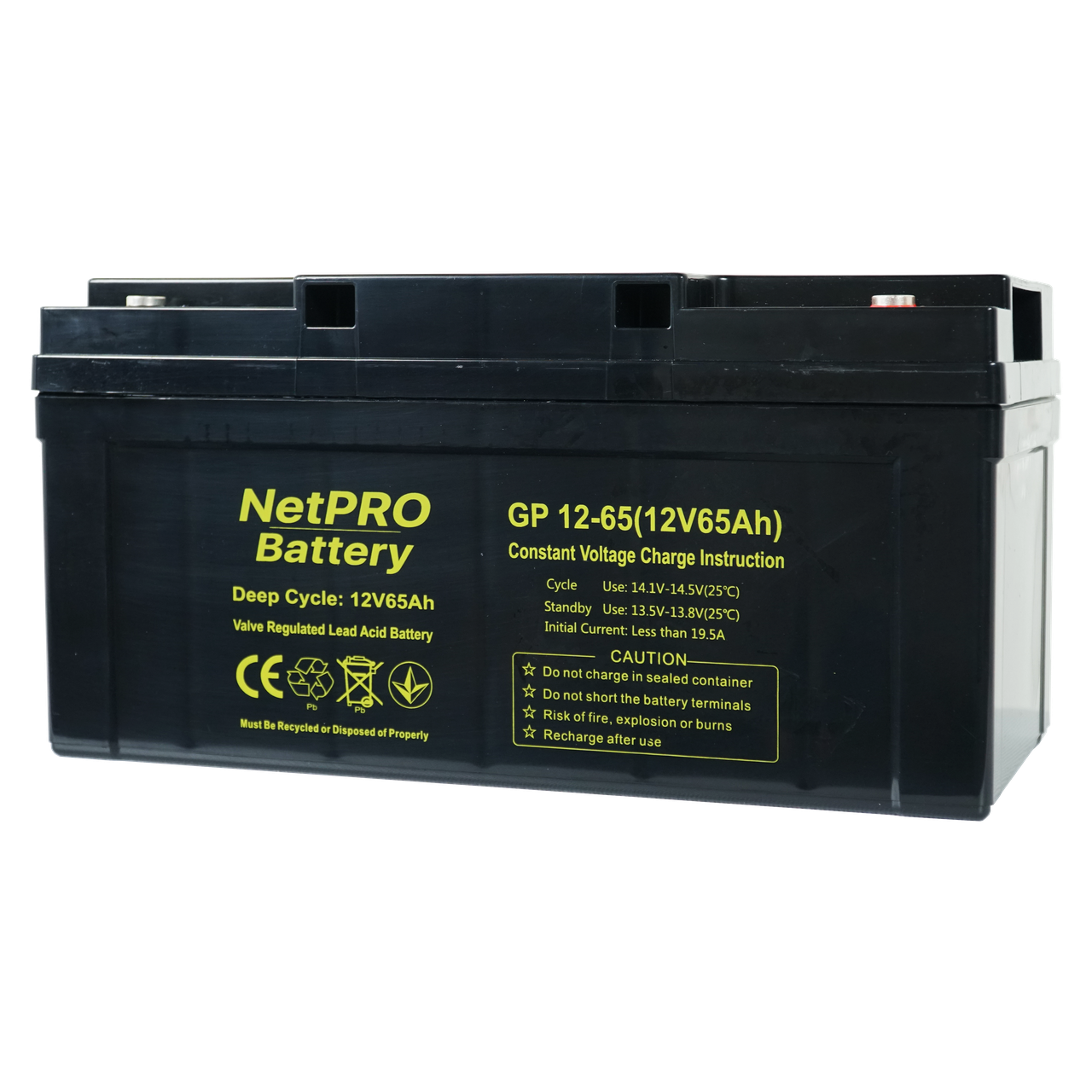 Акумулятор NetPRO GP 12-65, фото 1