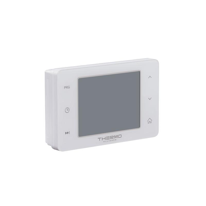 Тижнний програмований термостат Thermo Alliance ТА-2701 сенсорний, фото 1