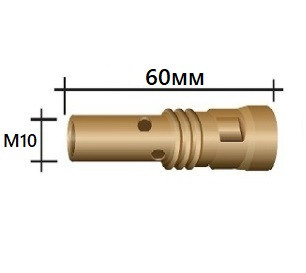 Купить 016.D156 Держатель наконечника M10/M18/60мм в Украине