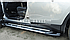 Бокові підніжки Hyundai ix35 2010-2016 - style: Audi - колір: сірий, фото 8