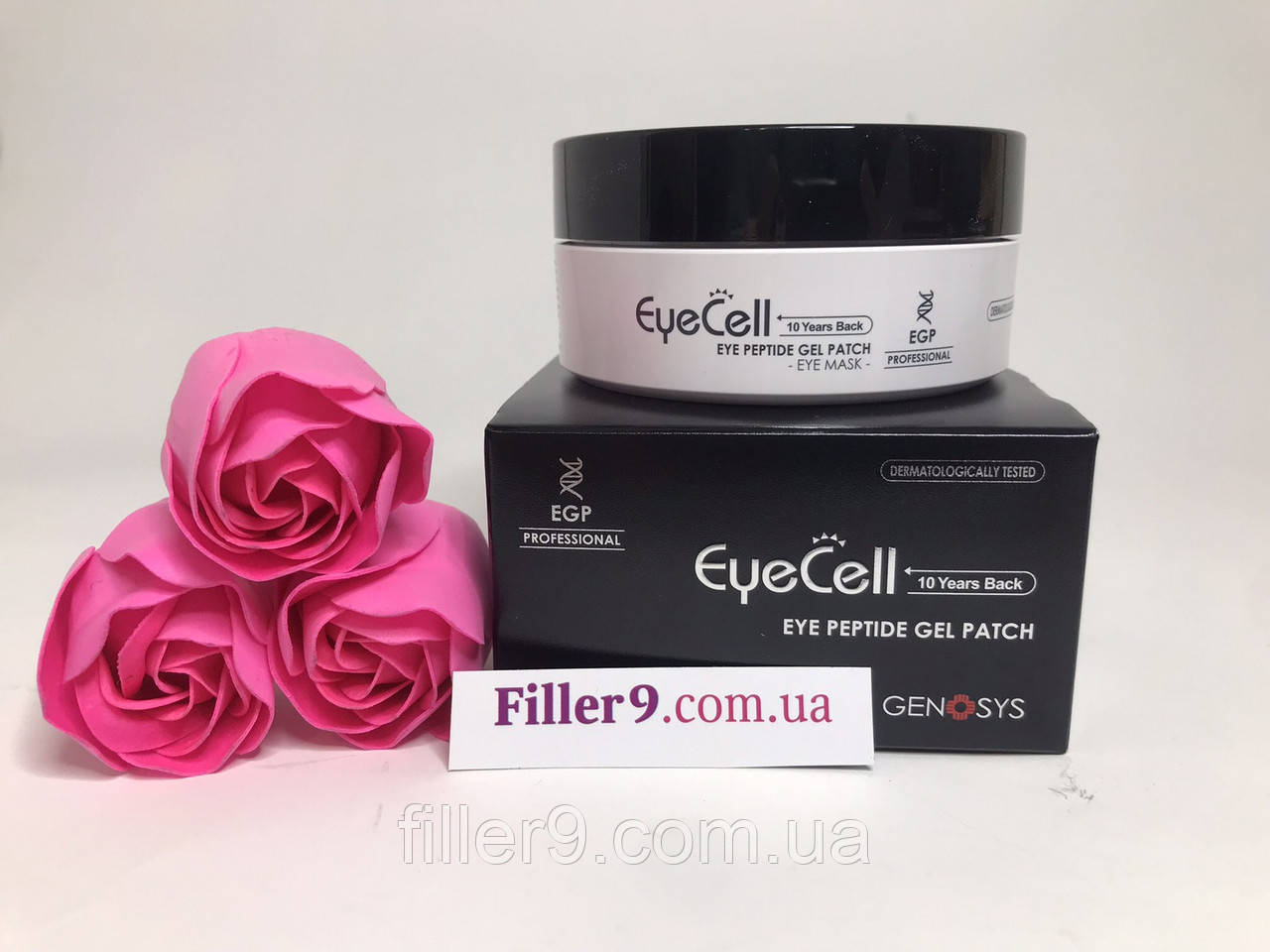 Патчі Genosys Eye Peptide Gel Patch Пептидні гелеві патчі для зони навколо очей, 100 г (60 патчів), фото 1