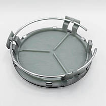 Ковпачки (заглушки) в литі диски Mercedes-Benz 75 мм. Сірі, фото 2